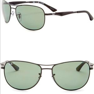 Rayban polarized aviator sunglass 59mm